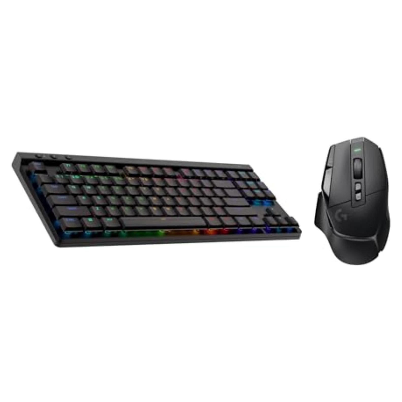 Combo Gaming Logitech G502 X + G515 TKL Inalámbrico RGB