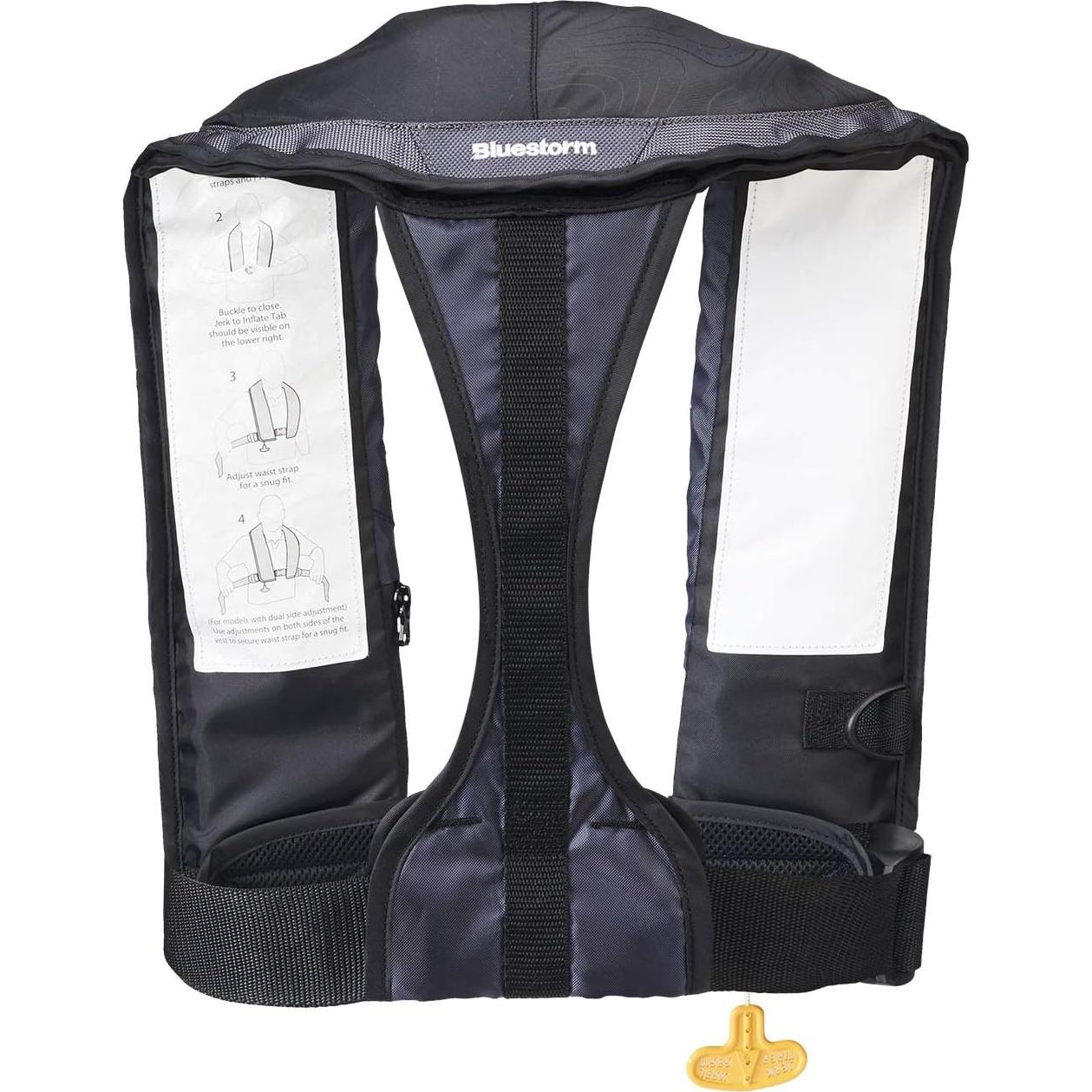 Chaleco Salvavidas Inflable BLUESTORM Stratus 35 Verde