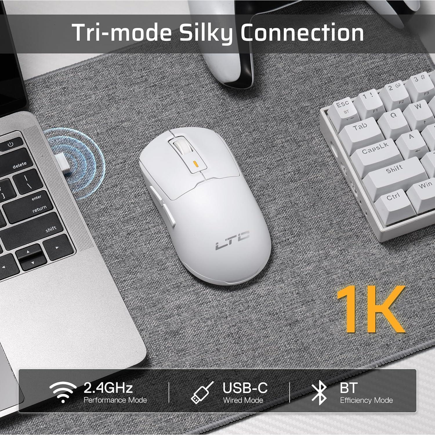 Ratón Gaming Inalámbrico LTC GM024 Ultra-Ligero 59g