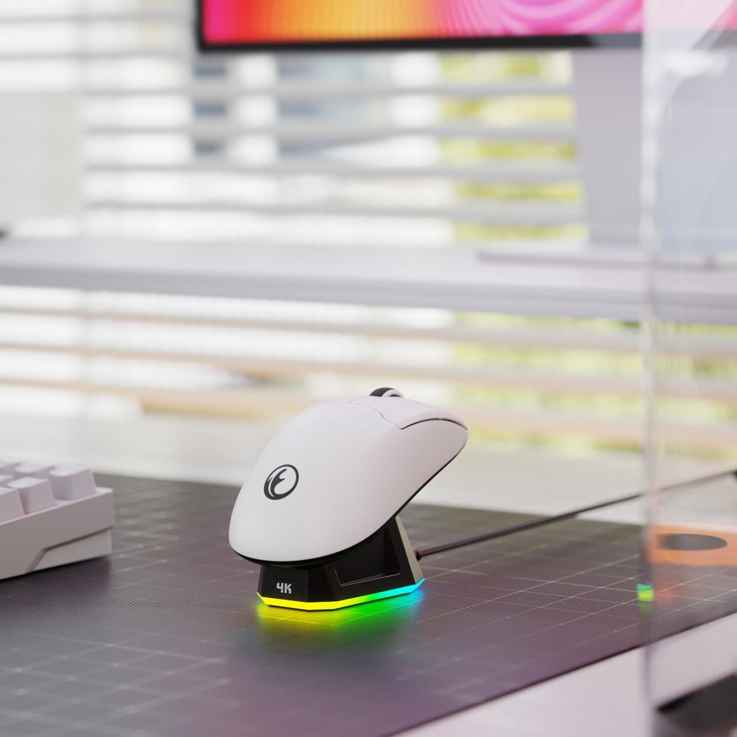 Ratón Gaming Inalámbrico IFYOO G63 4K 26K DPI RGB 58g