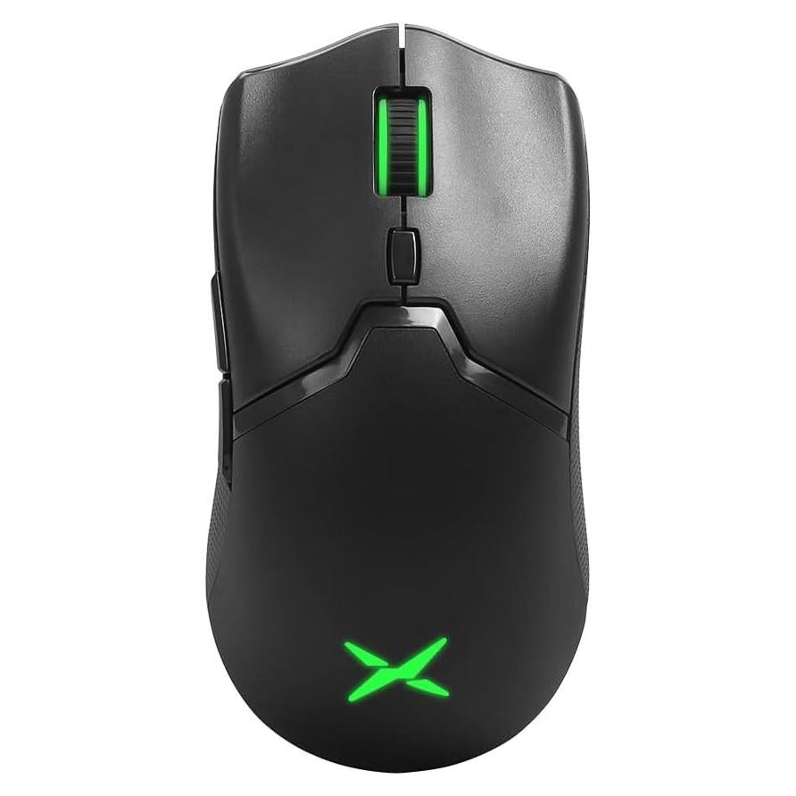 DeLUX M800PRO Ratón Gaming Inalámbrico 19000DPI Negro