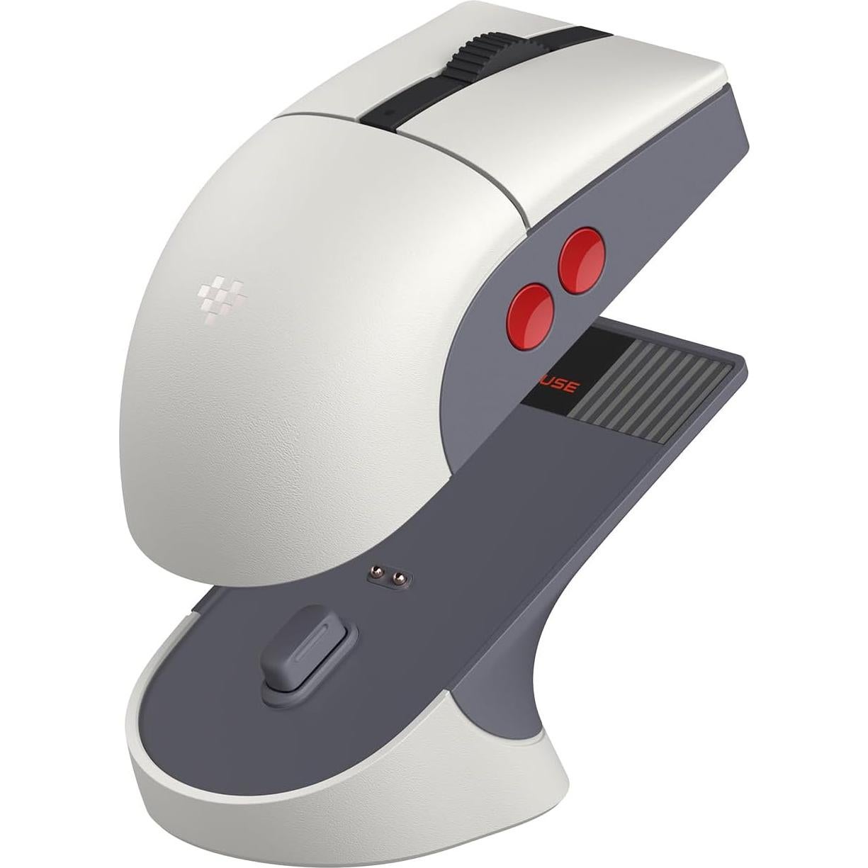 Mouse Inalámbrico 8Bitdo R8 con Base de Carga y 26000 DPI