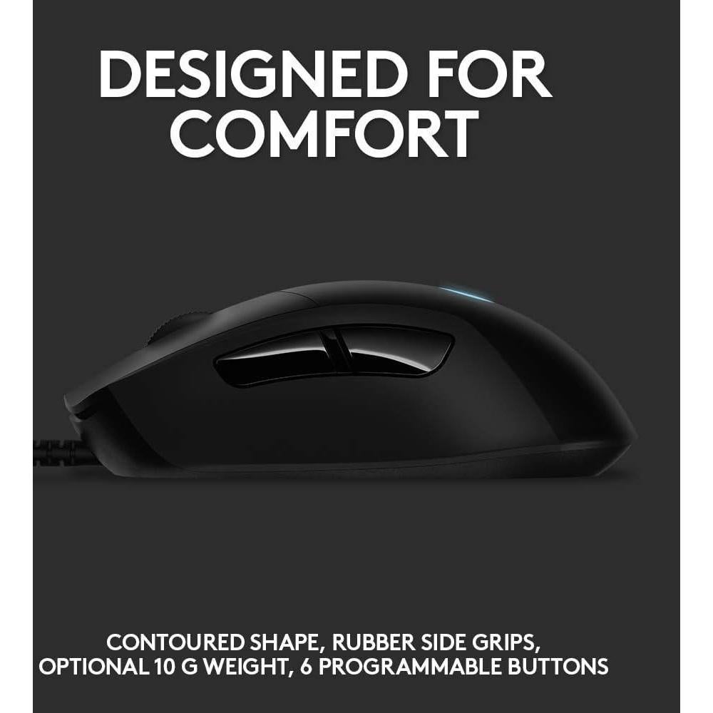 Ratón Gaming Logitech G403 Hero 25K RGB 181g Cable 2.1m