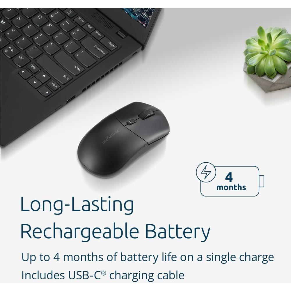 Ratón Recargable Kensington MY430 Multi-Dispositivo Negro