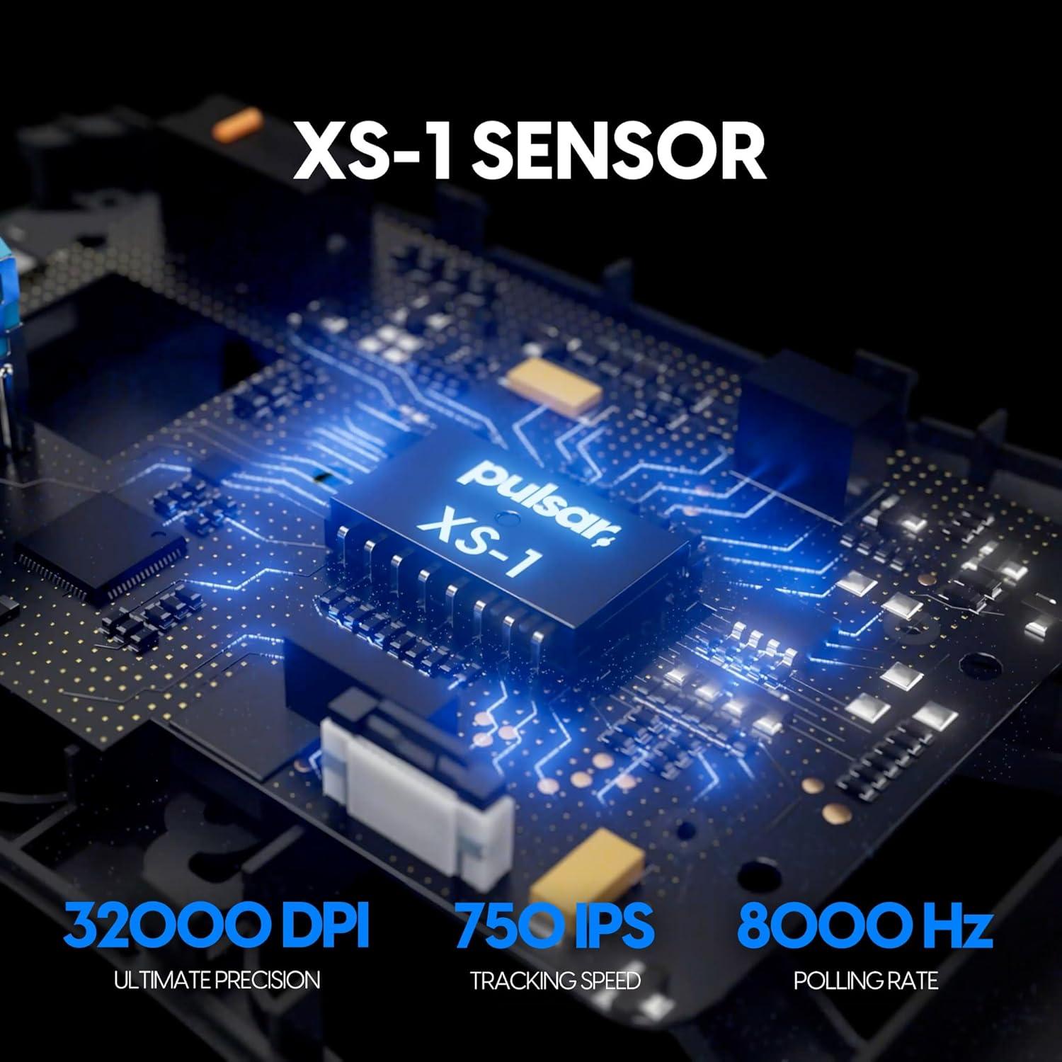 Ratón Gaming Inalámbrico Pulsar X2H v3 Ultra Ligero 51g