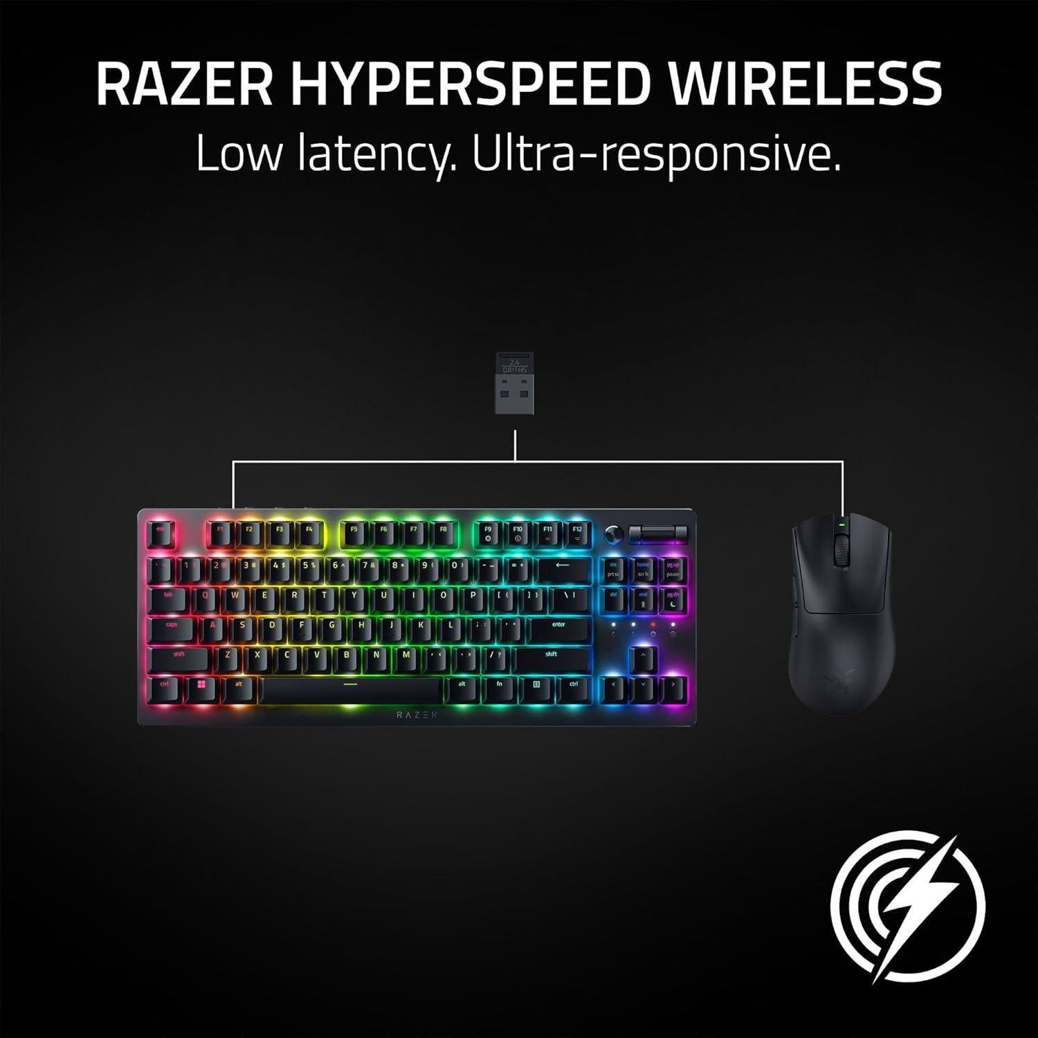 Razer DeathAdder V3 HyperSpeed Ratón Gaming Inalámbrico 55g