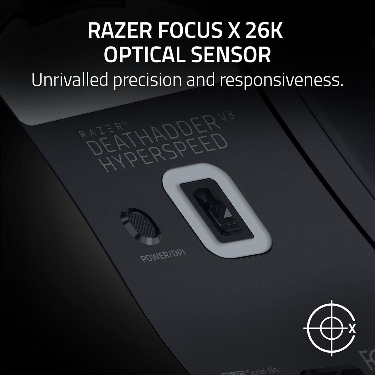 Razer DeathAdder V3 HyperSpeed Ratón Gaming Inalámbrico 55g