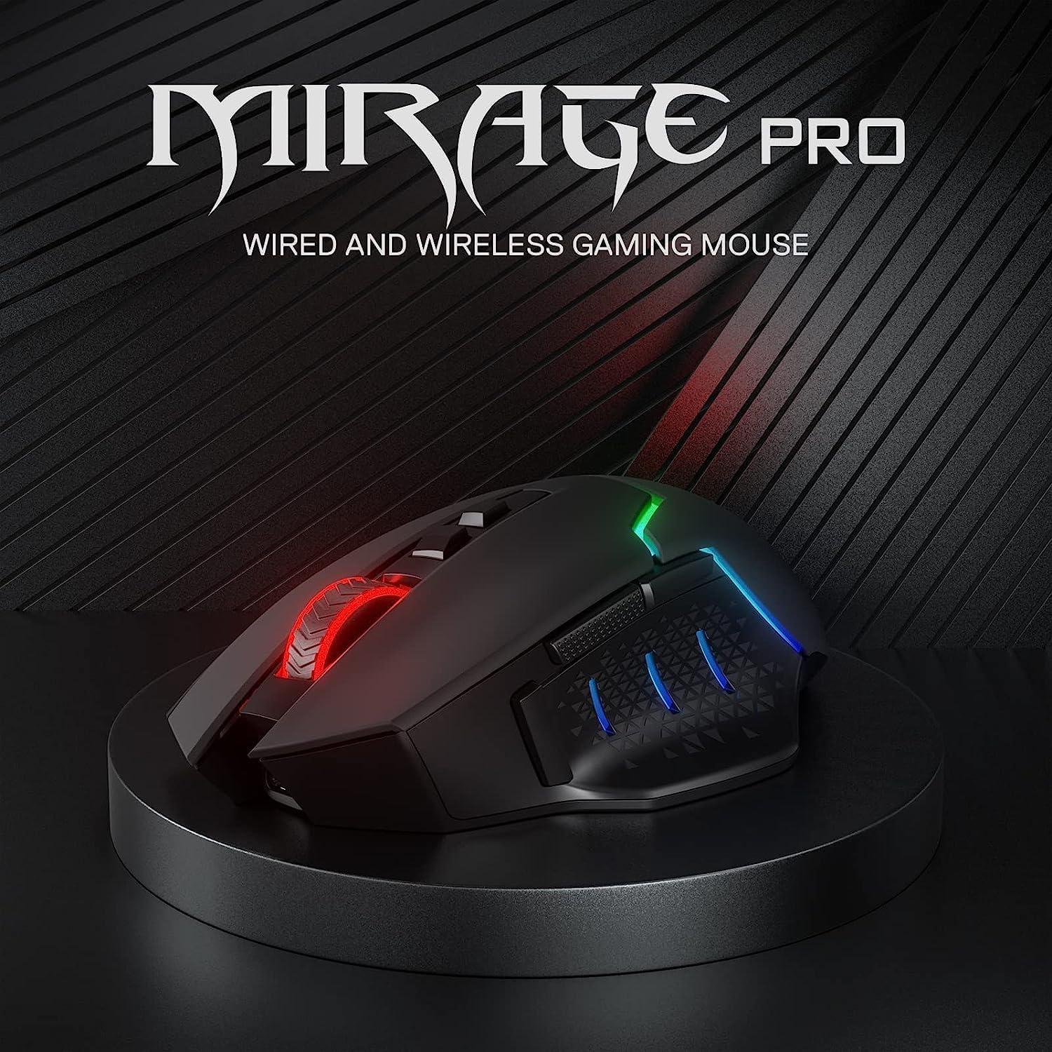 Redragon M690 PRO Ratón Gaming Inalámbrico 8000 DPI