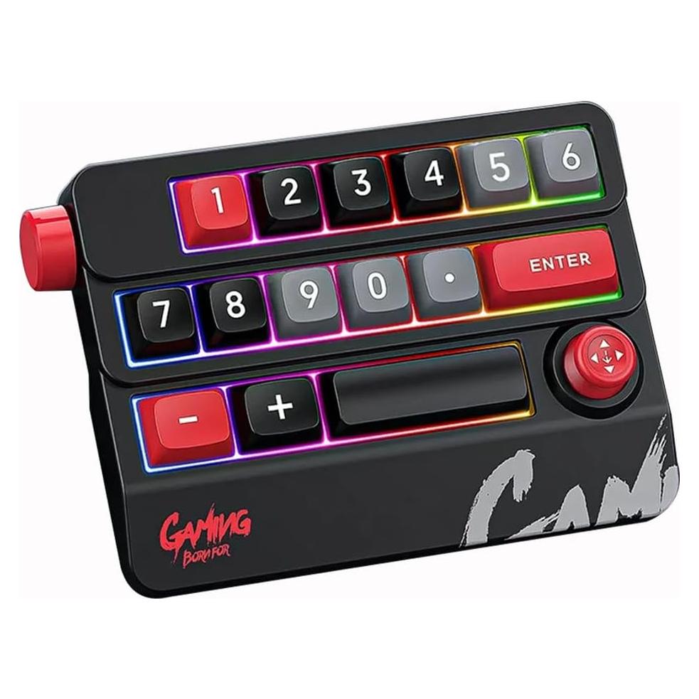 Teclado Mecánico RGB Vostoktech Mini K809 17 Teclas Programables