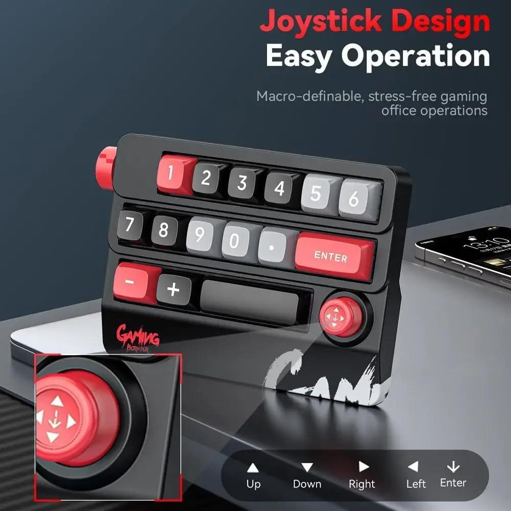 Teclado Mecánico RGB Vostoktech Mini K809 17 Teclas Programables