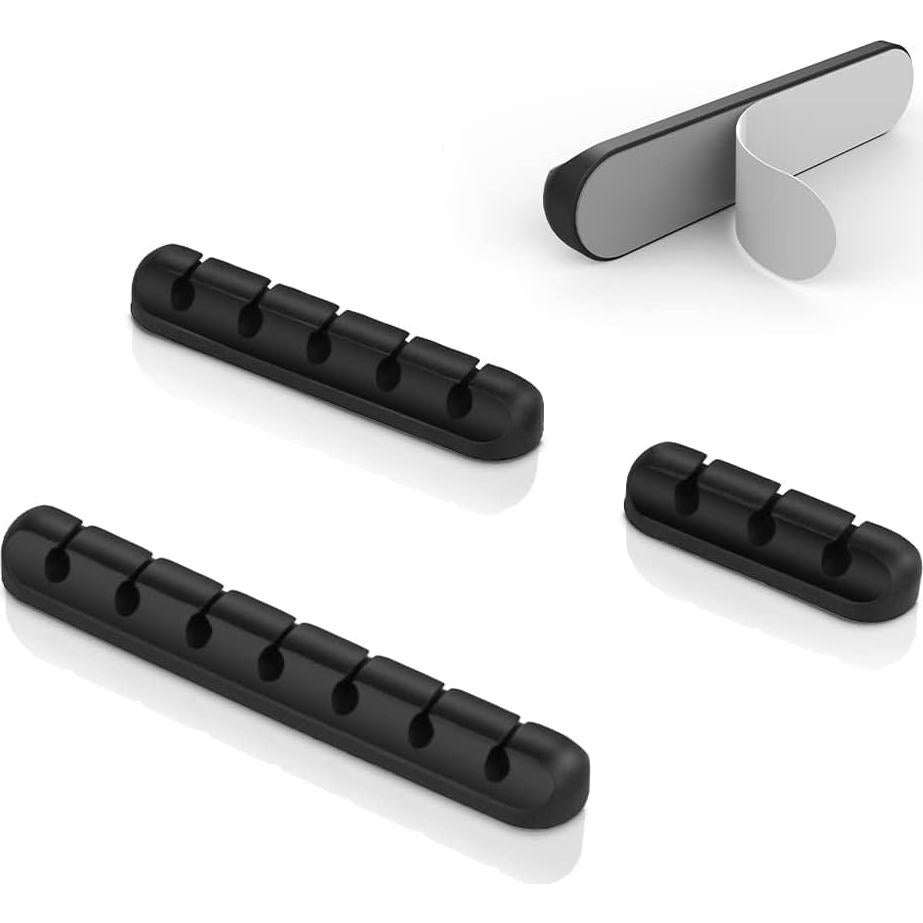 Organizador de Cables Baskiss con 7 Ranuras - Silicona