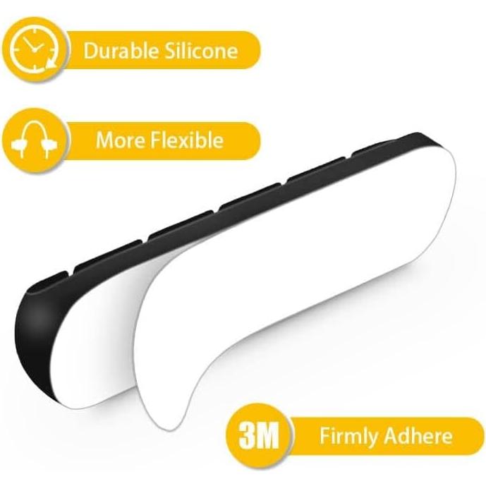 Organizador de Cables Baskiss con 7 Ranuras - Silicona