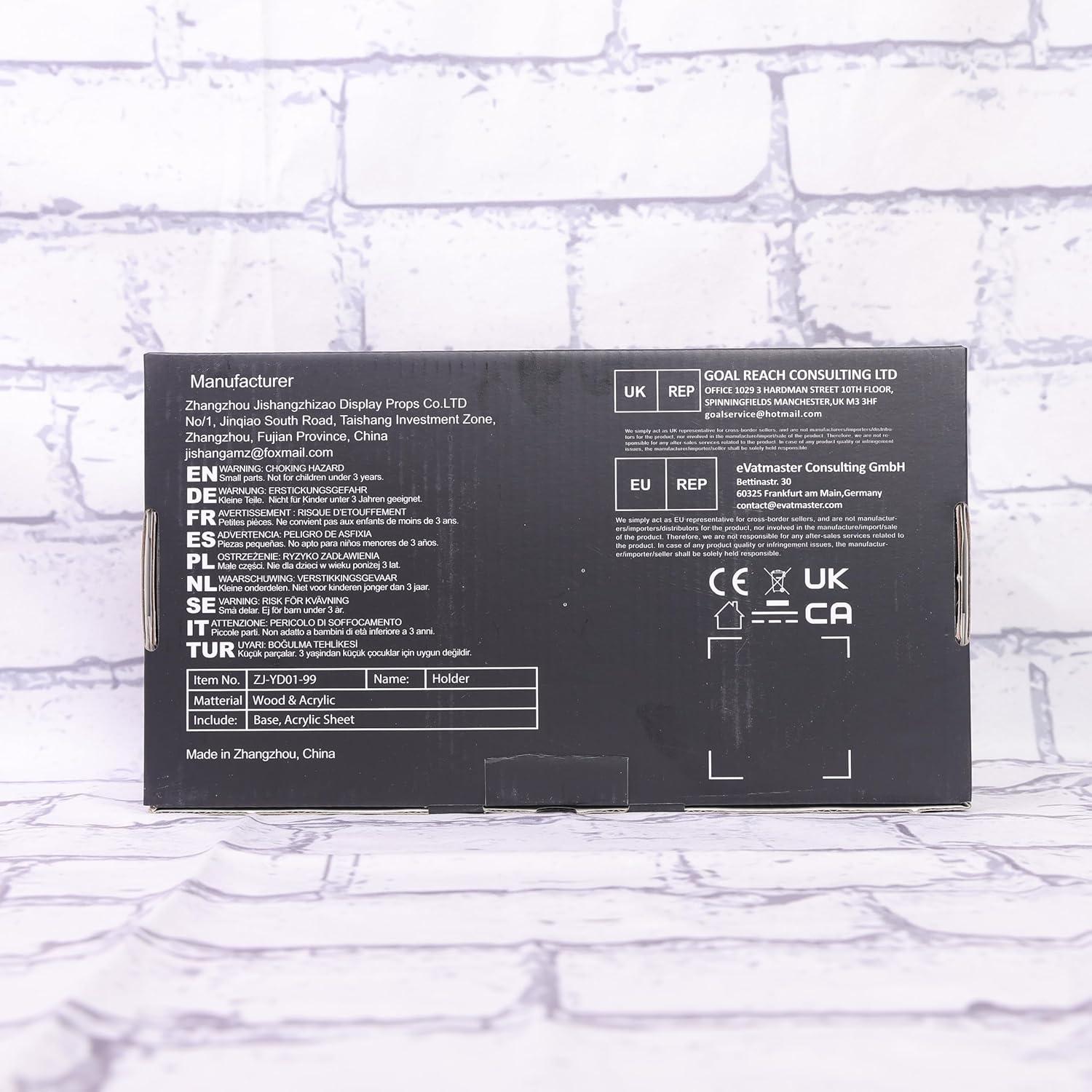 Soporte para Auriculares YuanDian de Madera con Luz LED