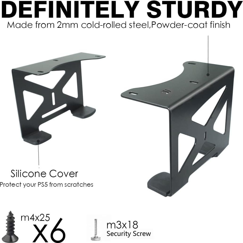 Soporte Bajo Escritorio Monzlteck para PS5/PS5 Slim/Pro