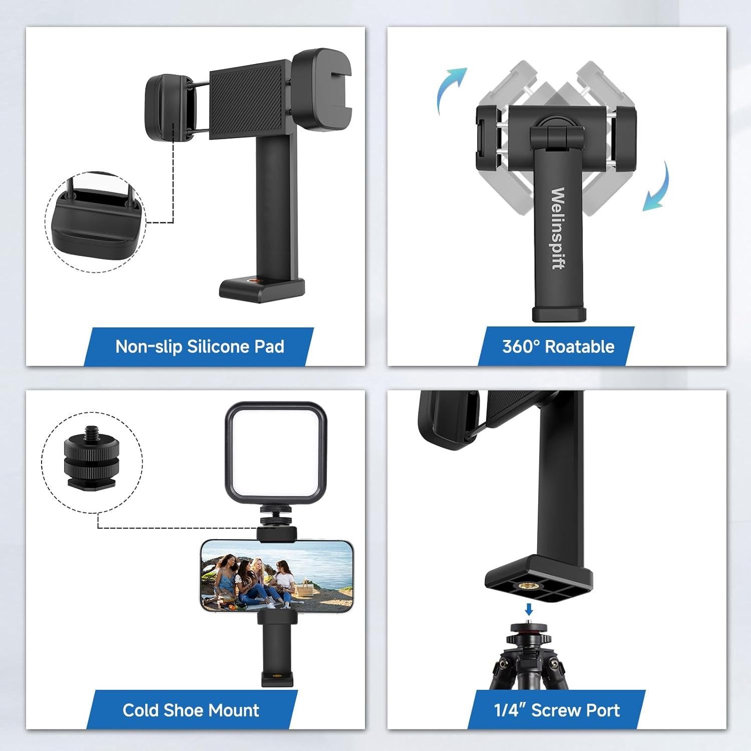 Soporte trípode para teléfono Shenzhen Fanyuan 360° rotativo