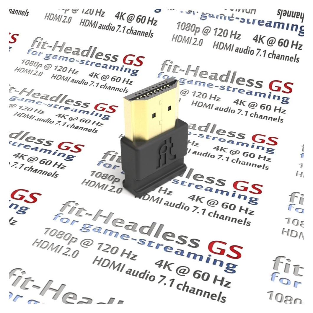 Adaptador HDMI 2.0 CompuLab fit-Headless GS 4K 60Hz Audio 7.1