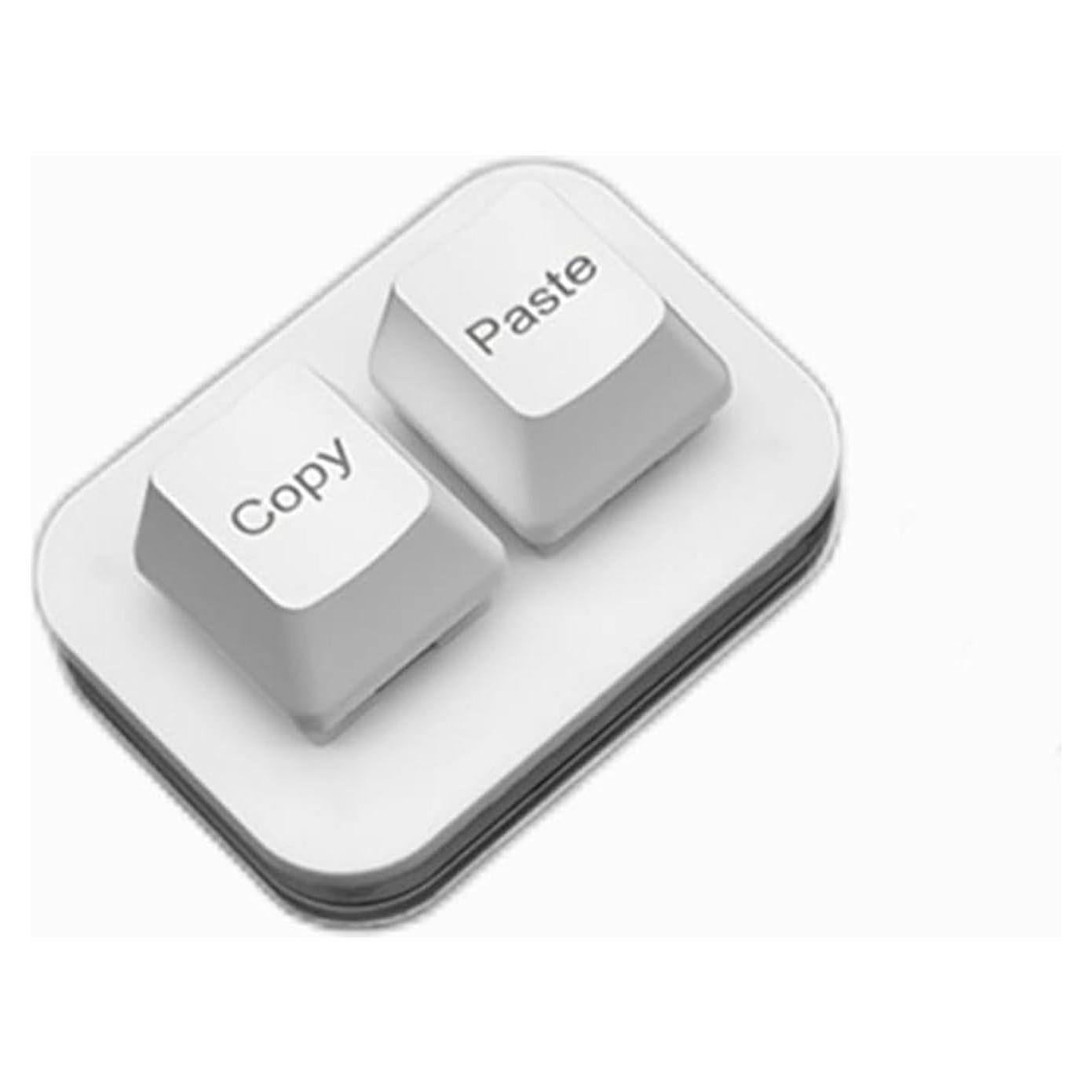 Teclado Mini USB Sanjimida 2 Teclas Copiar Pegar Blanco