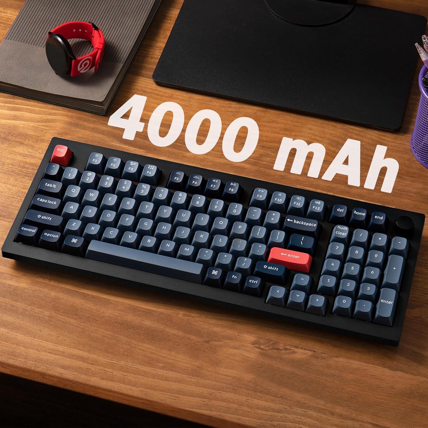 Teclado Mecánico Inalámbrico Keychron V5 Max RGB 100 Teclas