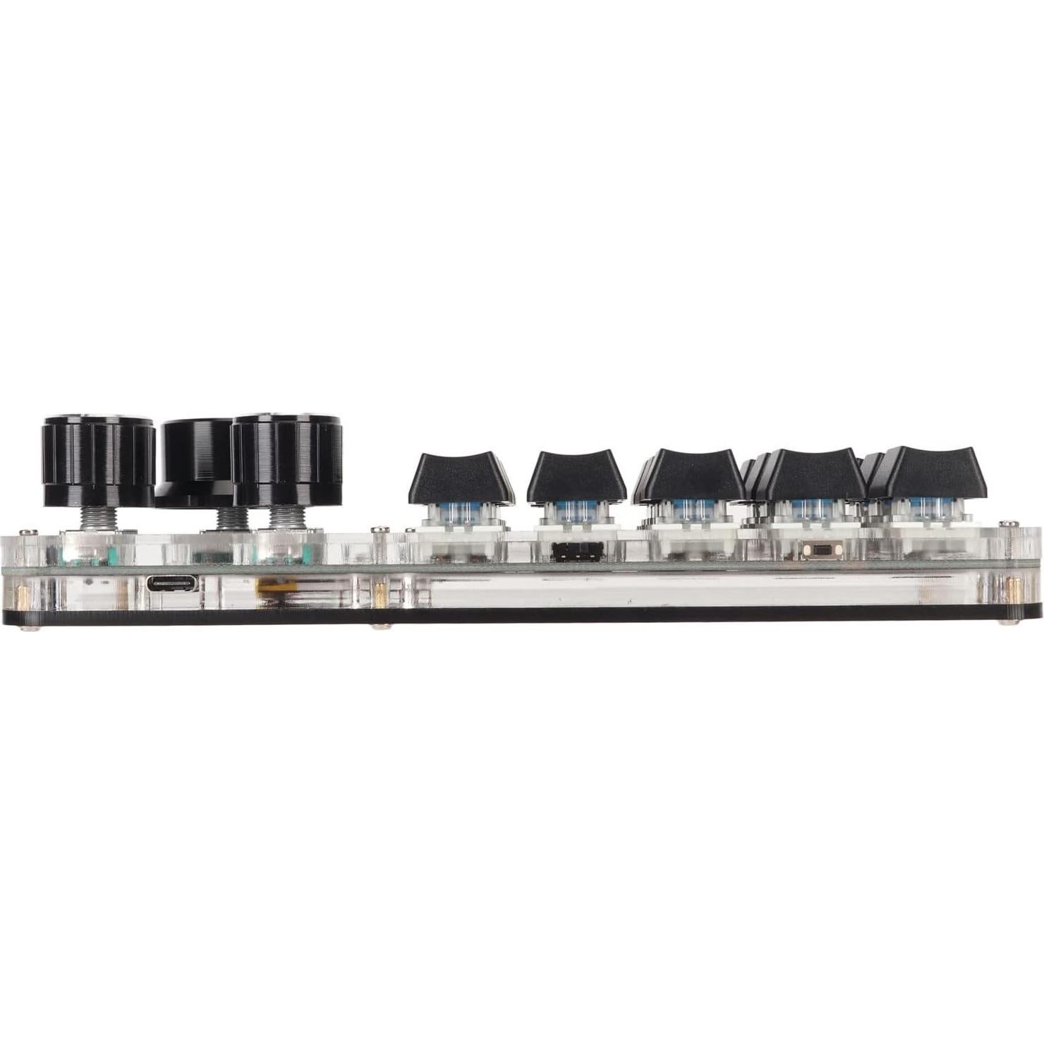 Teclado Mecánico Programable Sanpyl 15 Teclas 3 Perillas