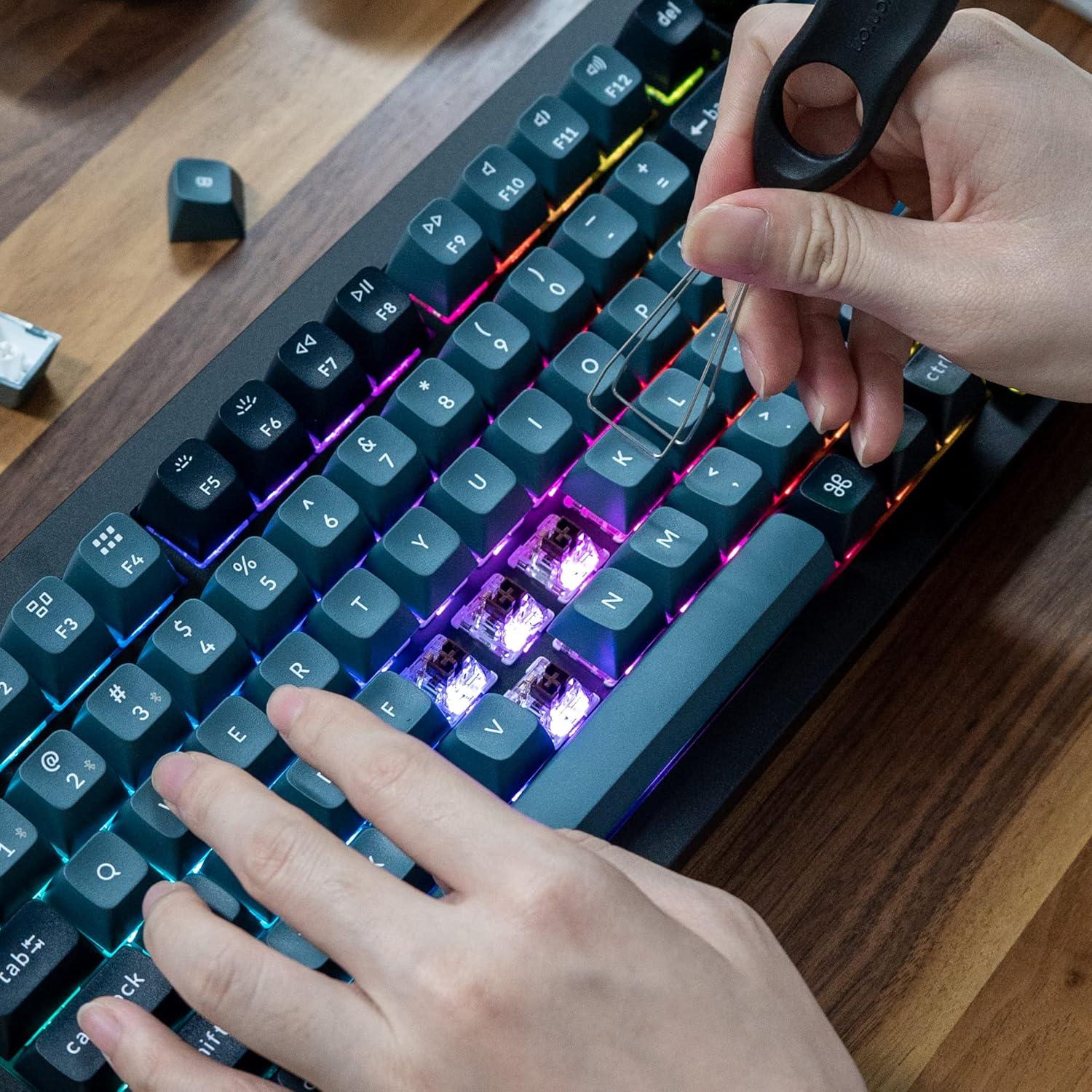 Teclado Mecánico Inalámbrico Keychron Q1 Pro 75% RGB