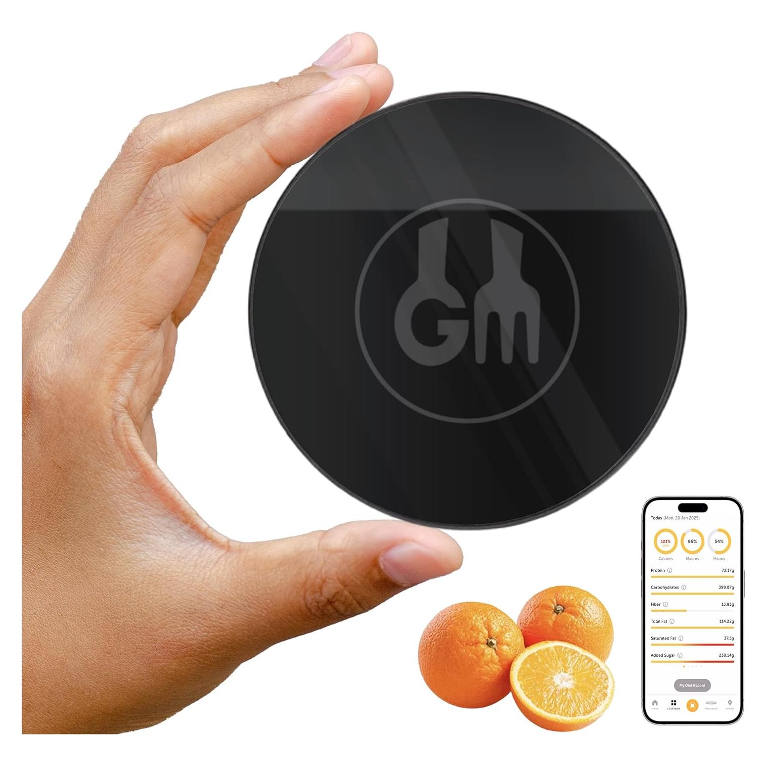 Báscula de Alimentos Gourmetmiles Portátil Recargable 4.99 kg