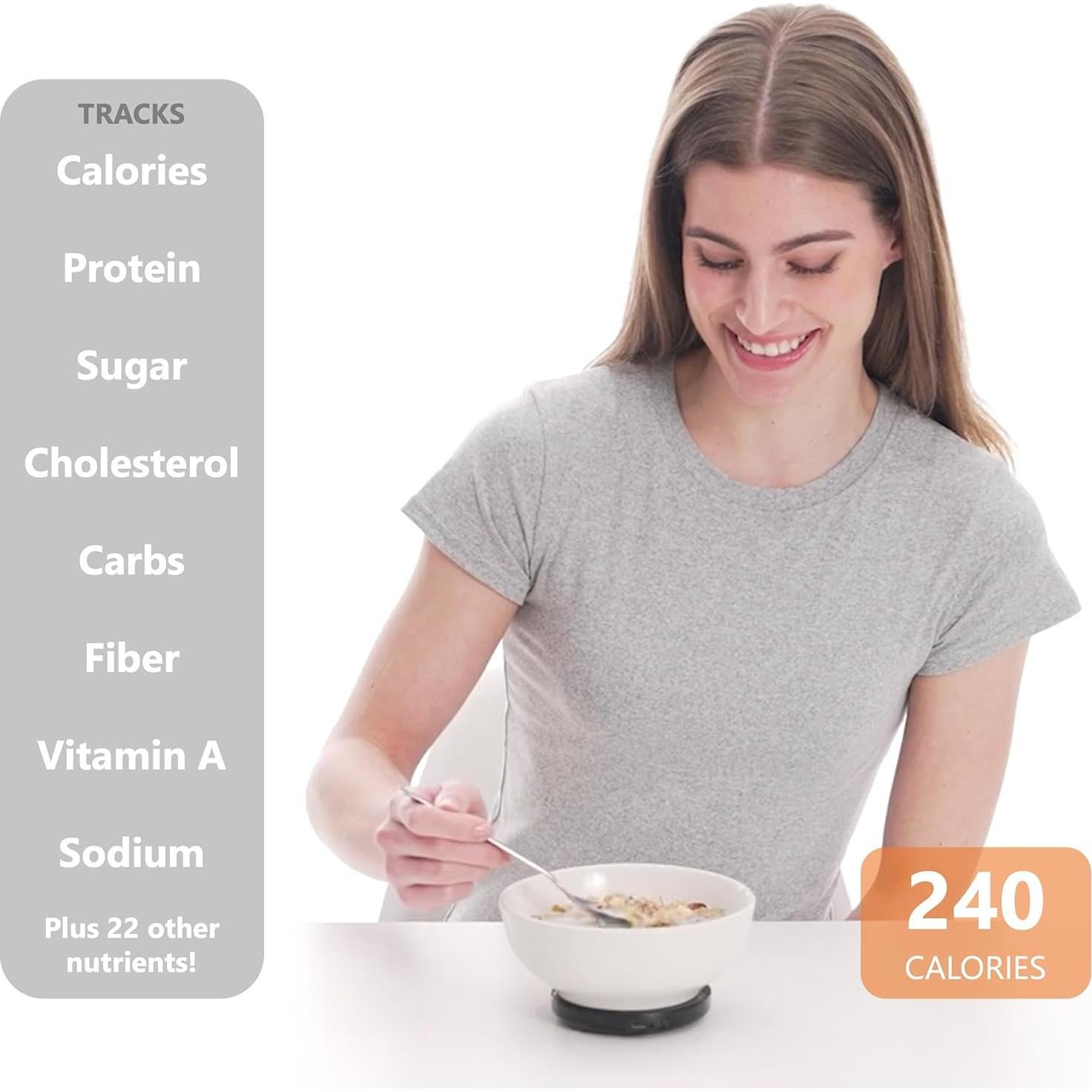 Báscula de Alimentos Gourmetmiles Portátil Recargable 4.99 kg