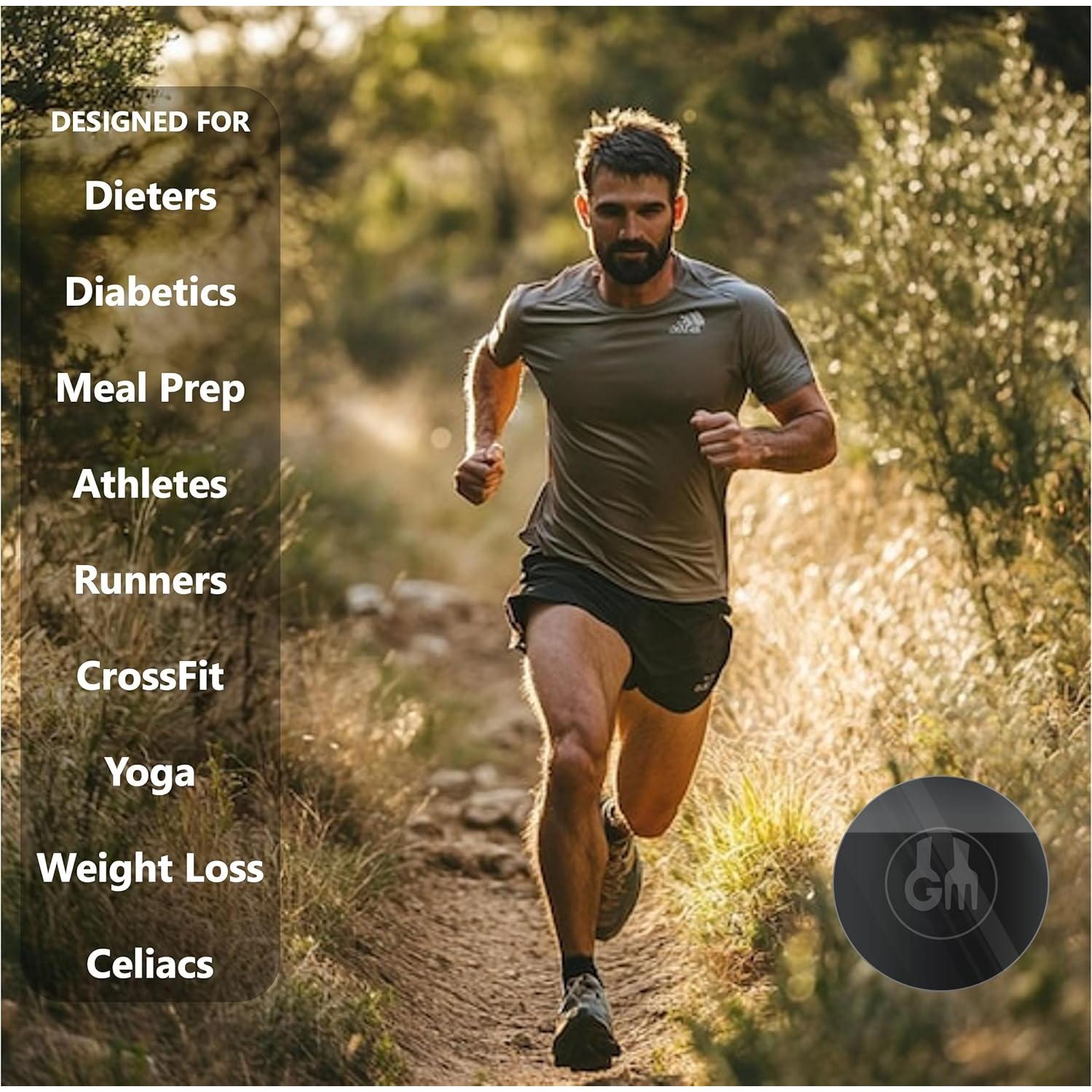 Báscula de Alimentos Gourmetmiles Portátil Recargable 4.99 kg