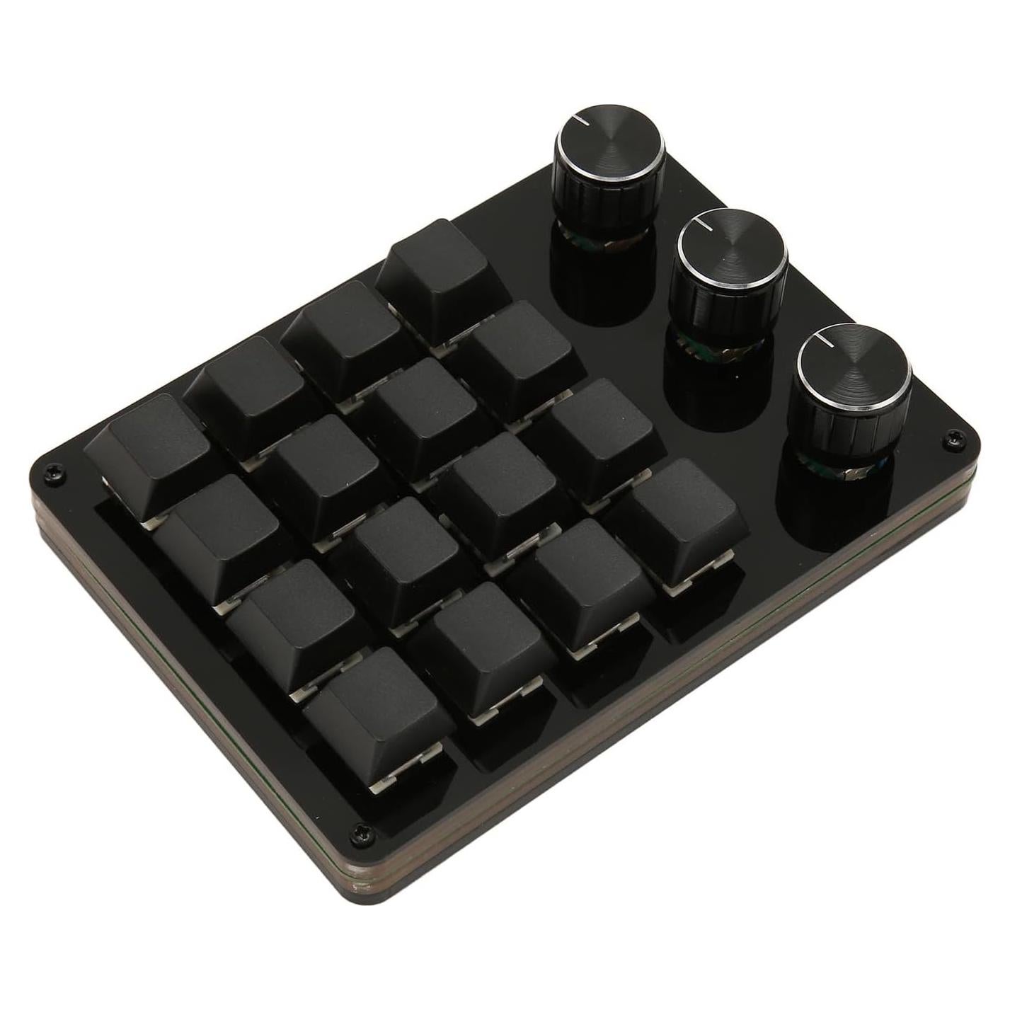 Teclado Mecánico Programable Heayzoki Mini USB 16 Teclas