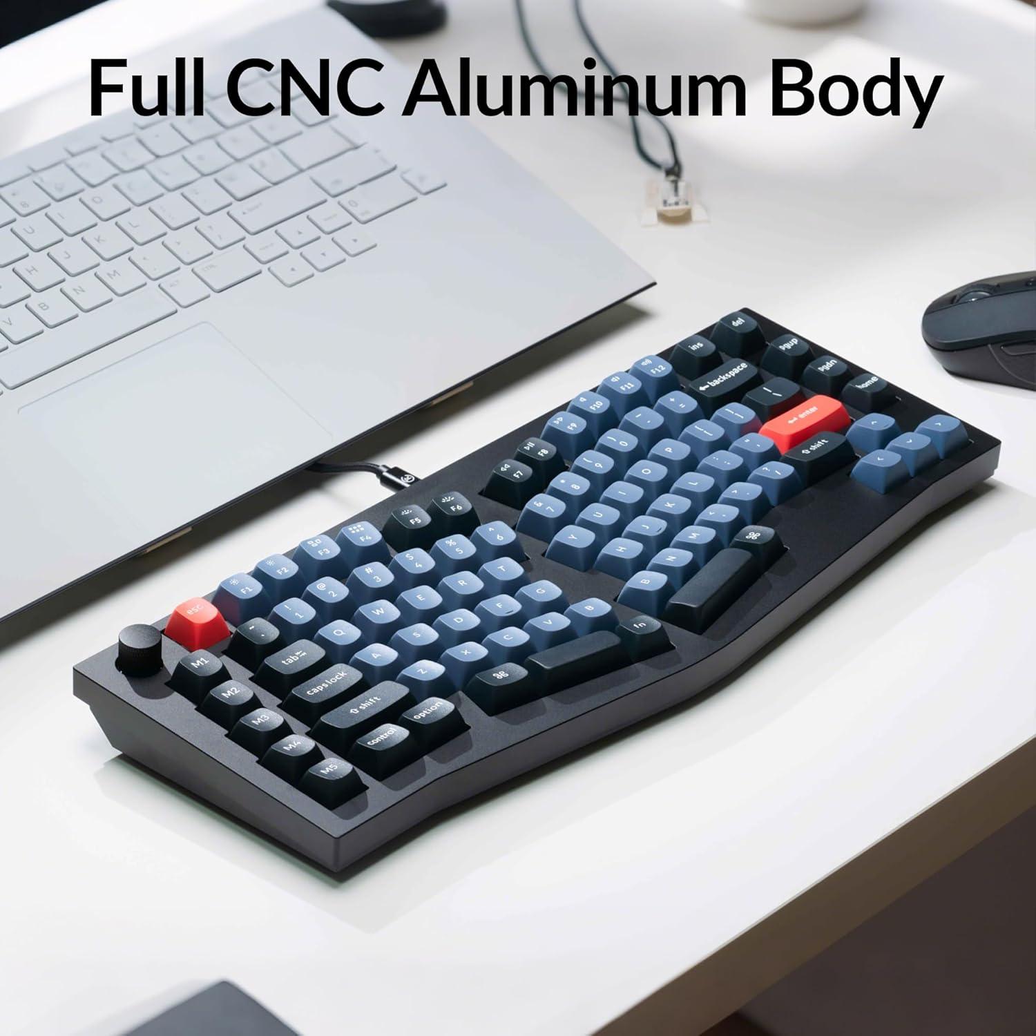 Teclado Mecánico Keychron Q10 75% Programable Gateron Azul