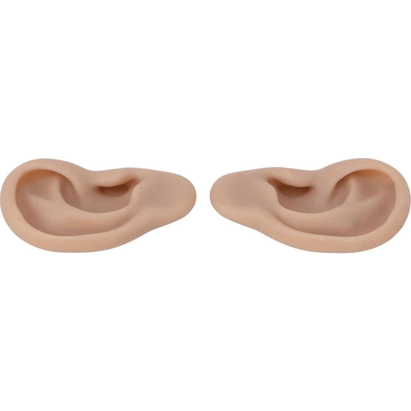 Modelo de Oreja de Silicona Luqeeg 17x8.6 cm para Perforación