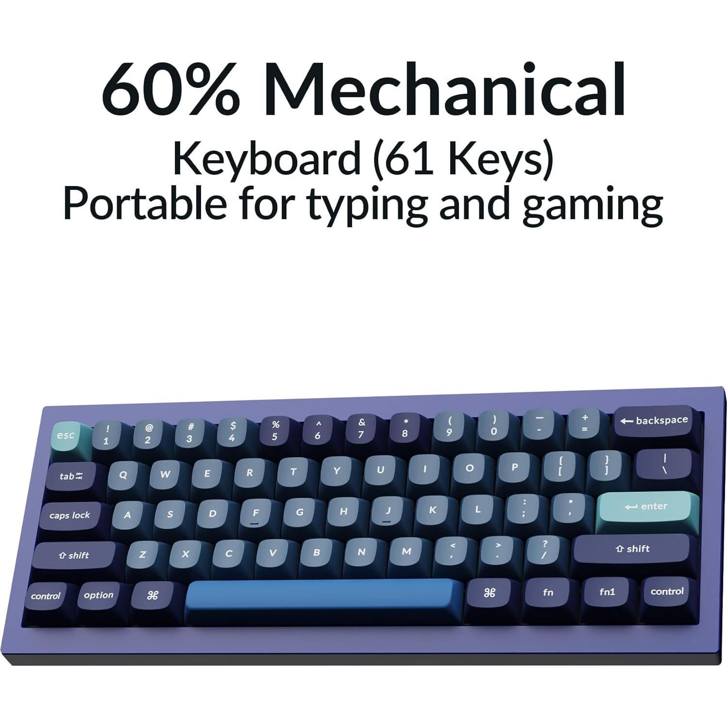 Teclado Mecánico Keychron Q4 60% USB-C Gateron Rojo