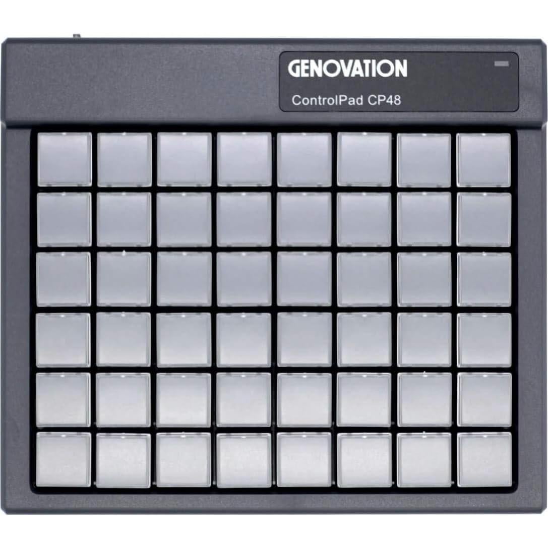 Teclado Numérico Mecánico Genovation CP48 USB 48 Teclas Negro