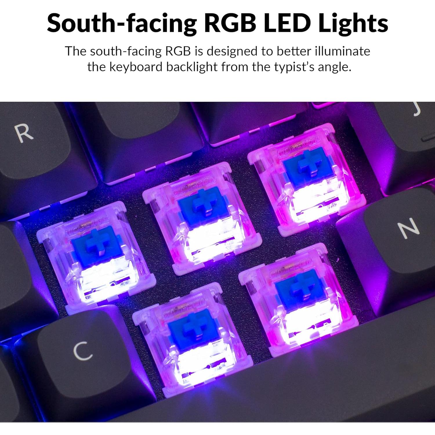 Teclado Mecánico Keychron Q2 Personalizable 65% Gris