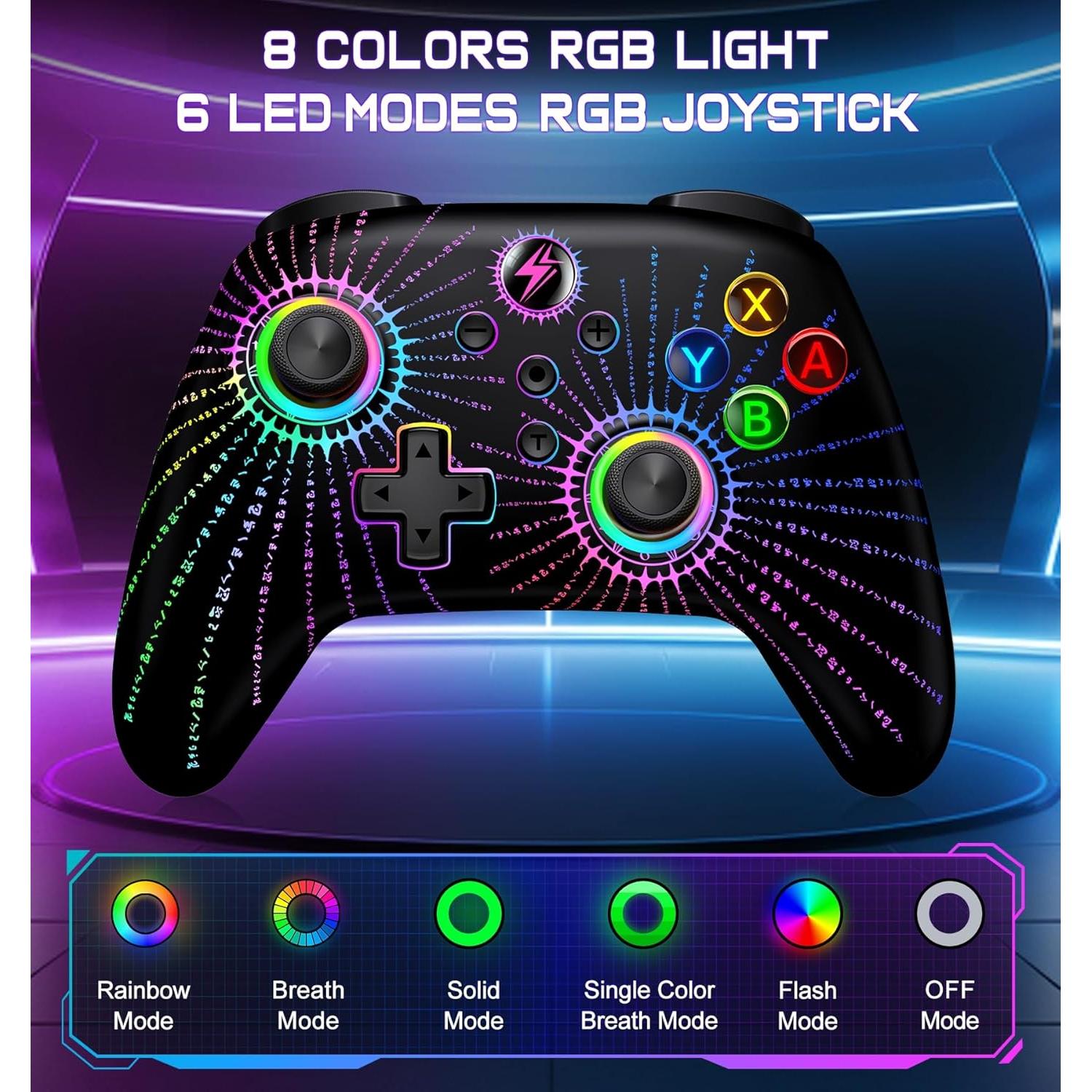 Controlador Inalámbrico Nintendo Switch Pro Negro-Mágico