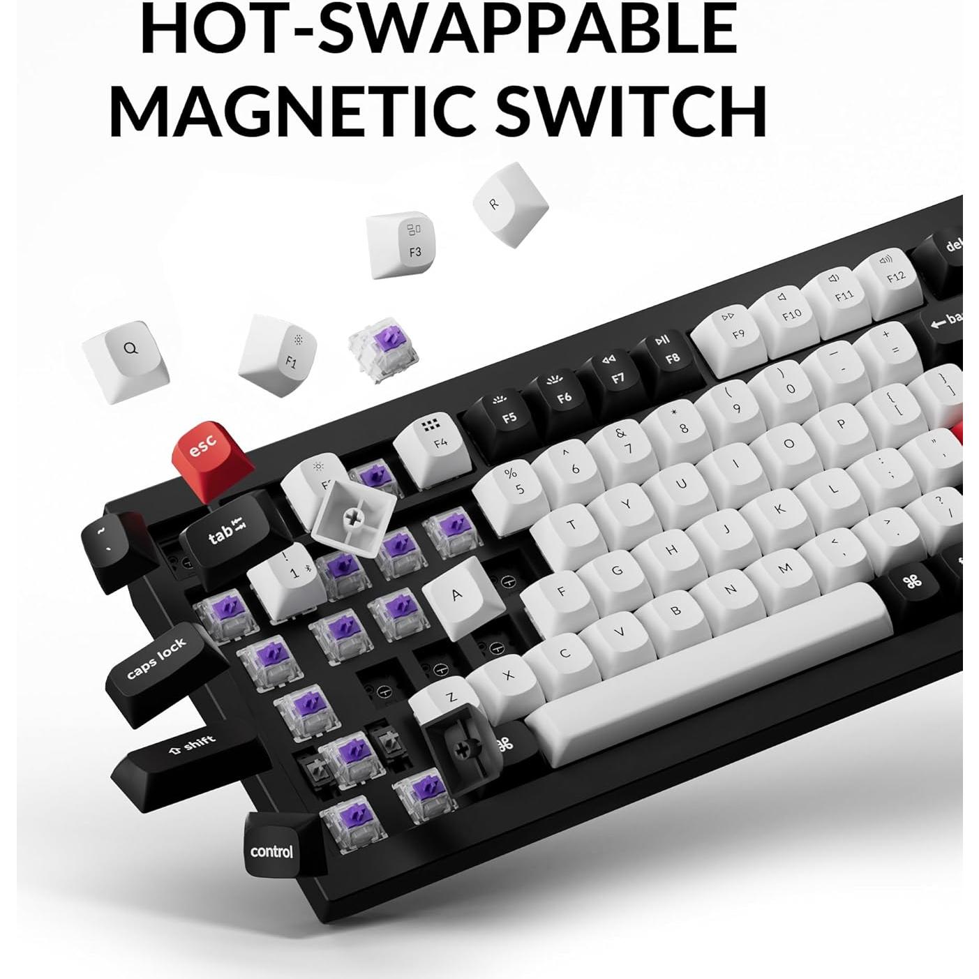 Teclado Mecánico Inalámbrico Keychron Q1 HE RGB 82 Teclas