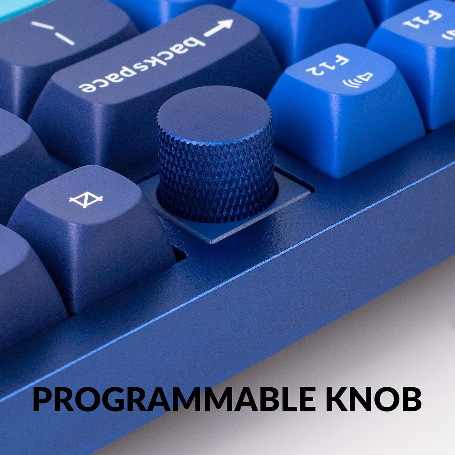 Teclado Mecánico Keychron Q3 TKL Programable Gateron Azul