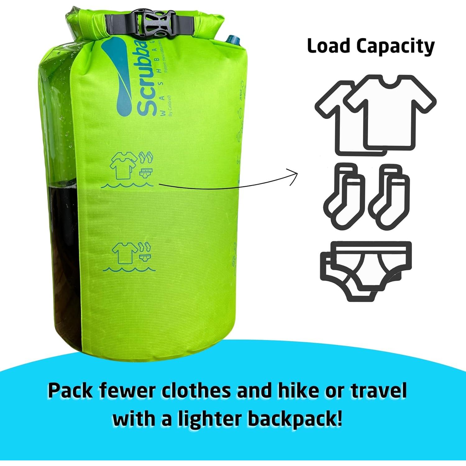 Bolsa de Lavado Scrubba - Lavadora Manual Portátil 150g