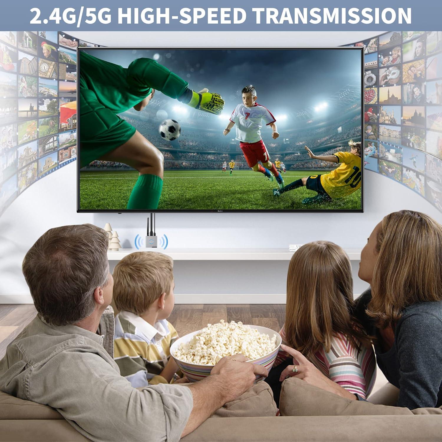 Adaptador Inalámbrico HDMI BRAIDOL Q3 4K 1080P