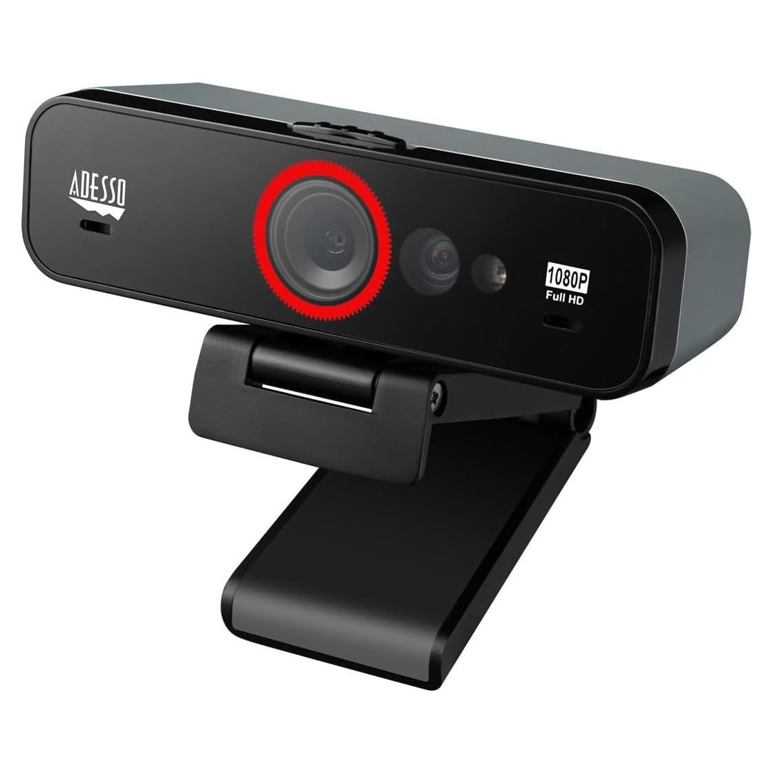 Webcam Adesso CyberTrack F1 HD 1080P USB con Micrófono