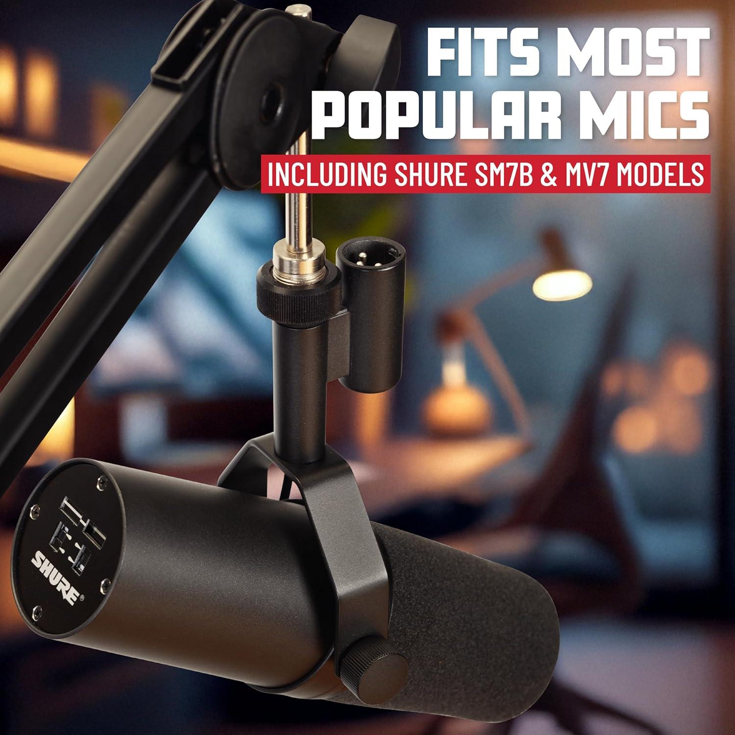 Brazo de Micrófono Gator Frameworks GFWMICBCBM2000 Negro