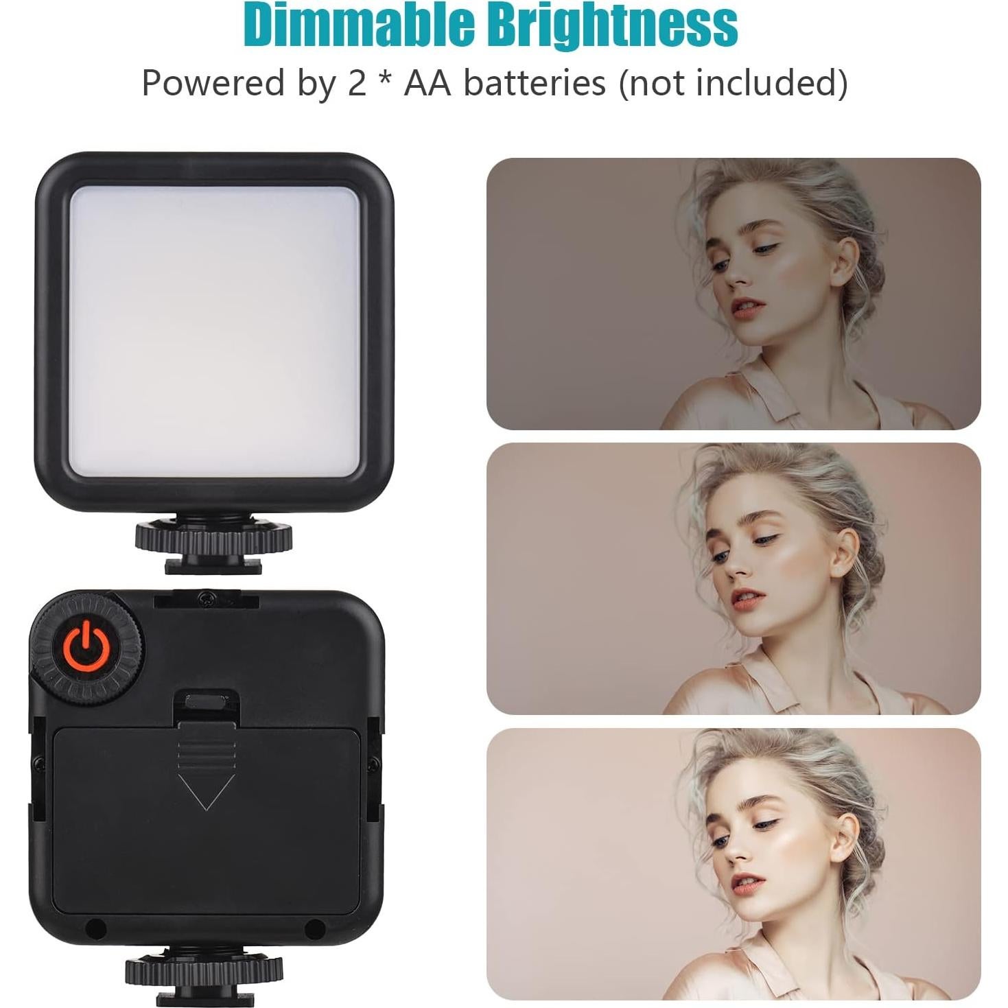 Kit de Vlog Mini Smartphone Sunydog con Luz LED y Micrófono