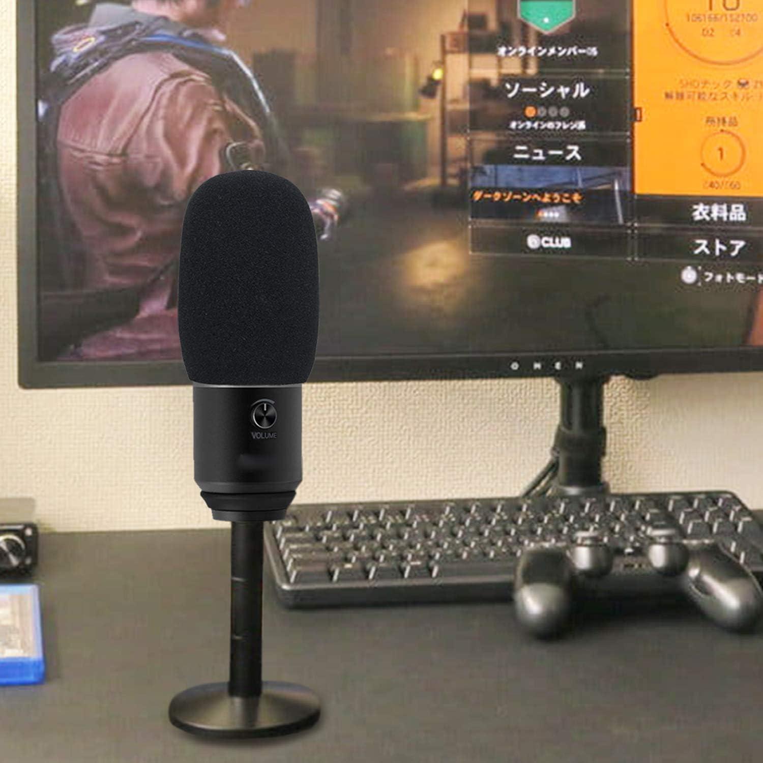 Cubierta de Espuma Mic FiFine K670 - Filtro Pop para Micrófono