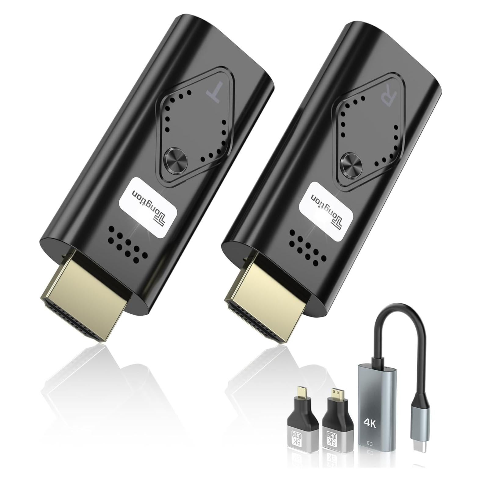 Transmisor y Receptor HDMI Inalámbrico Tongtion 4K 100ft
