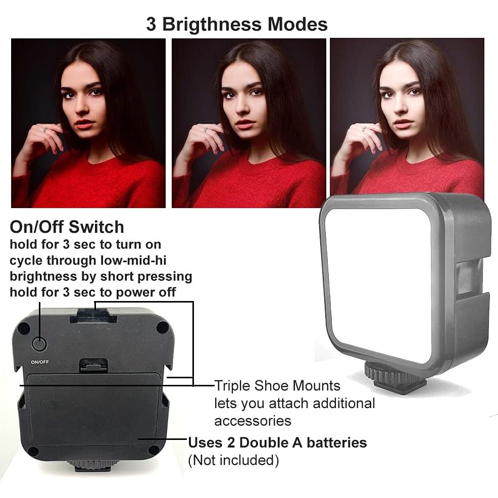 Kit de Vlogging Acuvar con Trípode Flexible y Accesorios