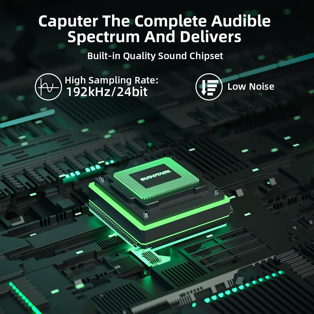 Micrófono USB Sudotack ST-800 para Streaming y Podcast