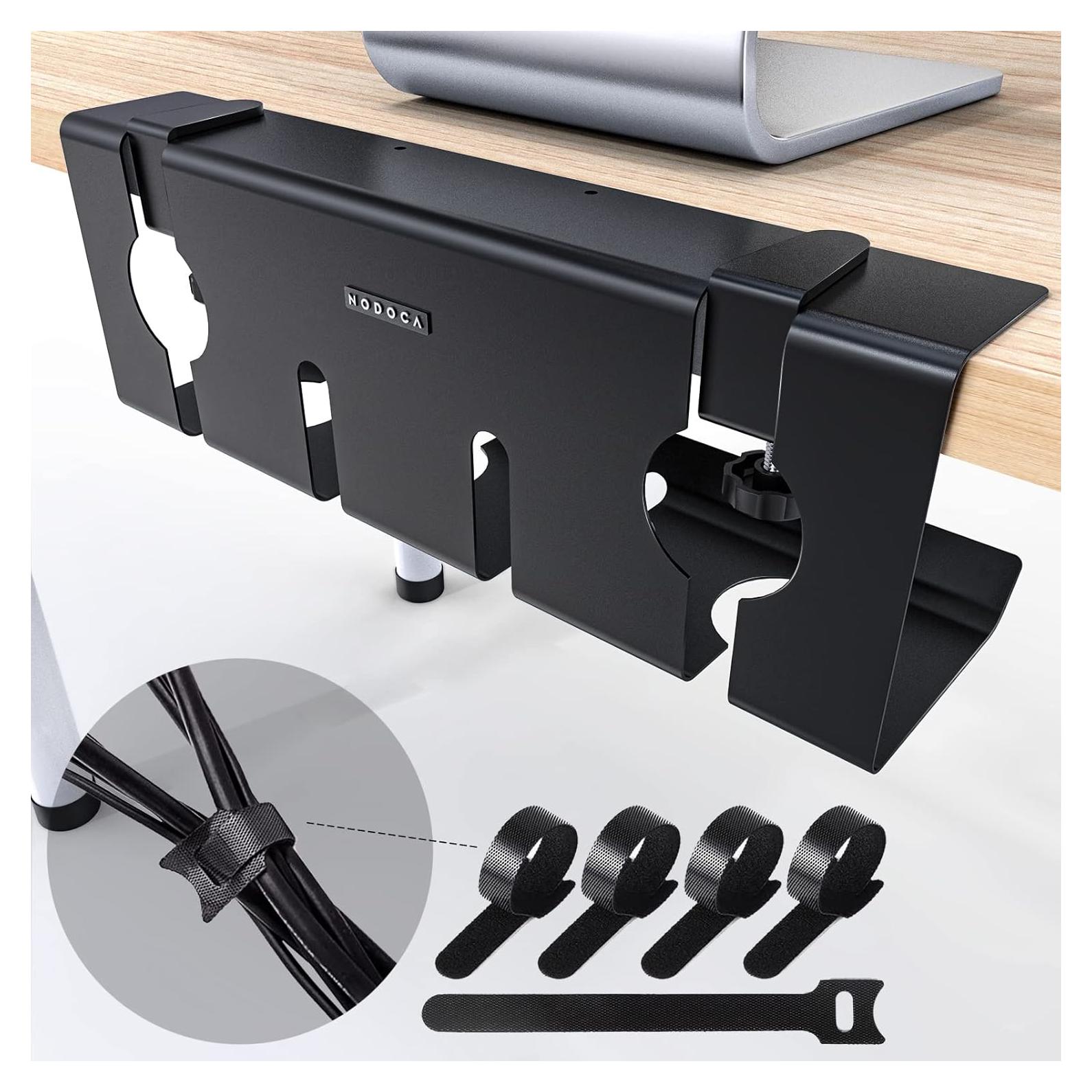 Bandeja de Gestión de Cables NODOCA 42,93x14,99cm Negra