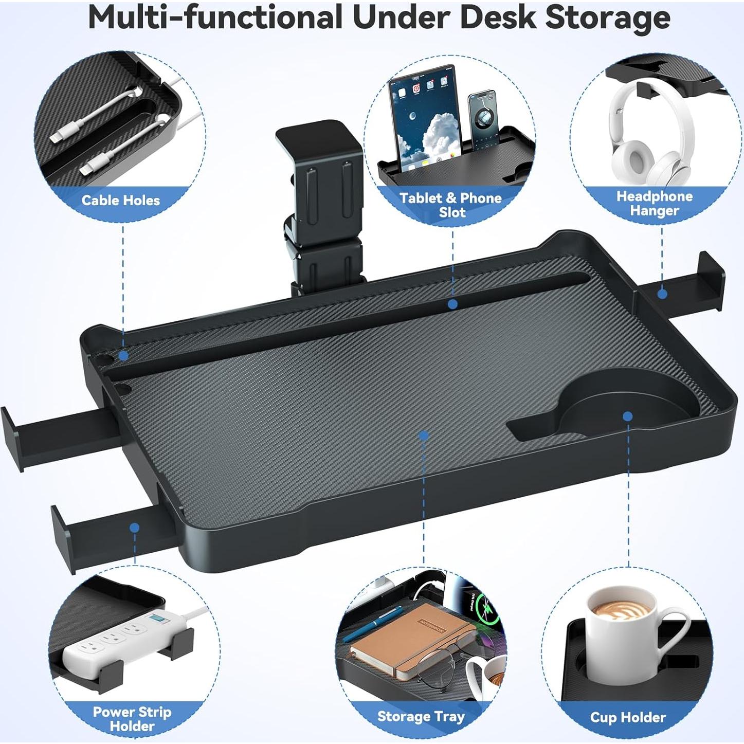 Organizador de Escritorio KDD 5-en-1 Giratorio 360°