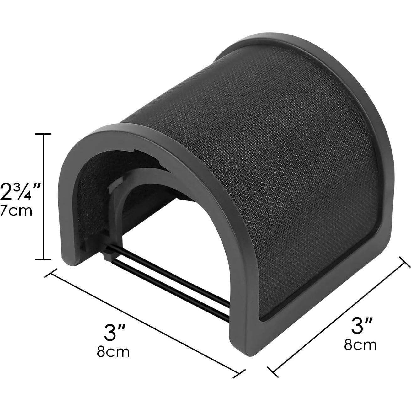 Filtro Pop U-Tech Musiin Studio Pro para Micrófono - 3 Capas