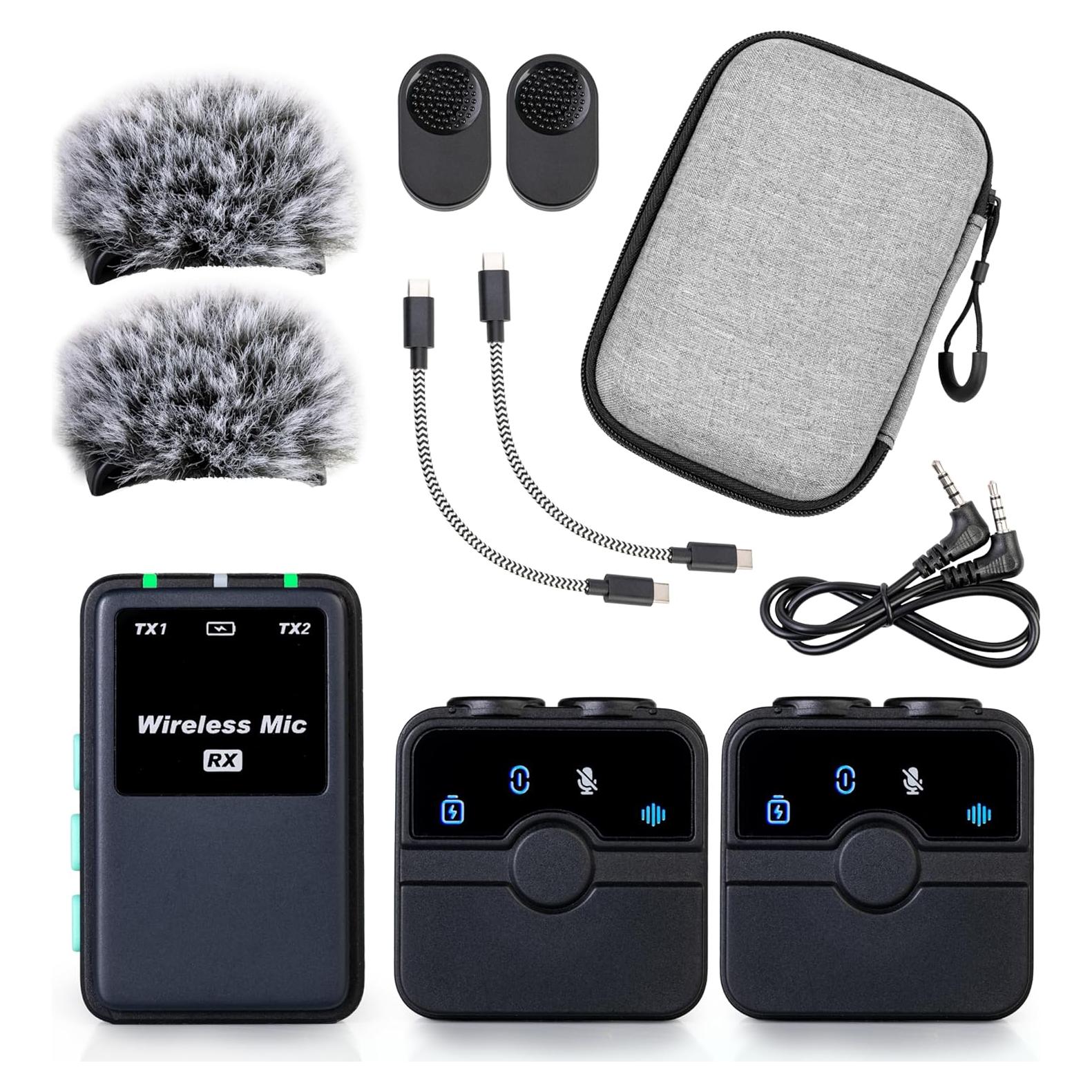 Micrófono mini inalámbrico CreatorMic para iPhone/Android