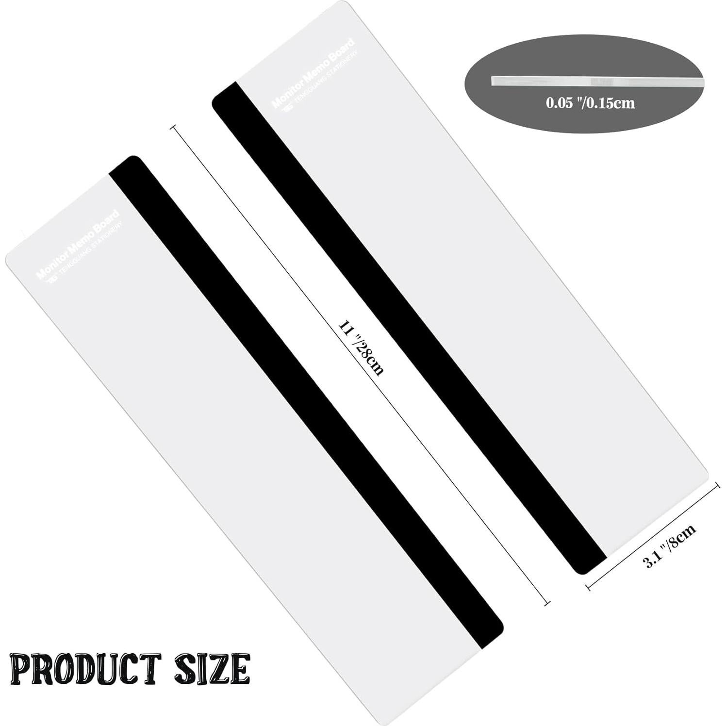 Tableros de Memoria MDOZQ 2 Piezas Acrílico para Monitor